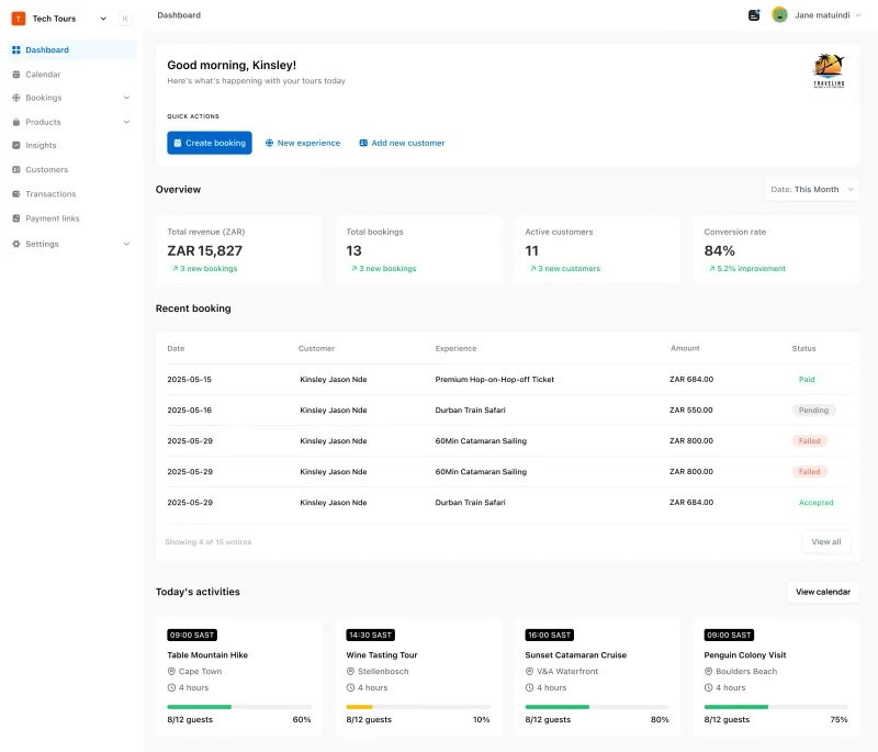 Craft unique experiences.